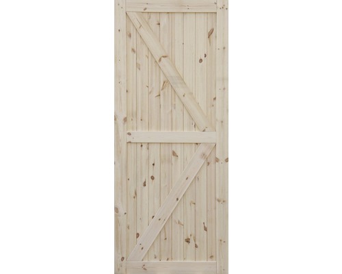 Posuvné dveře LOFT 2 dřevěné 840 x 1980 mm borovice Posuvné dveře LOFT 2 dřevěné 840 x 1980 mm borovice