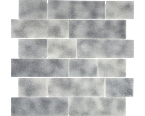 Skleněná mozaika LOFT 59LF 30x30 cm šedá
