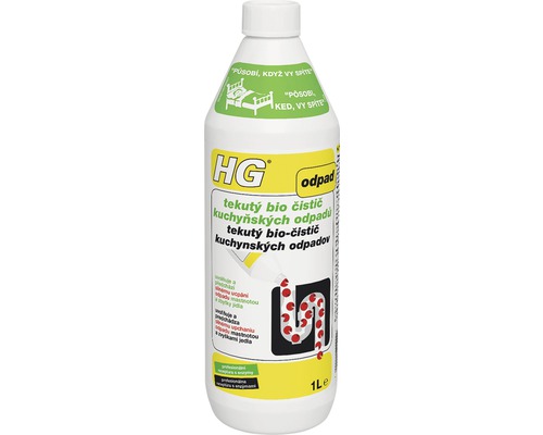 HG bio tekutý čistič odpadů 1 litr