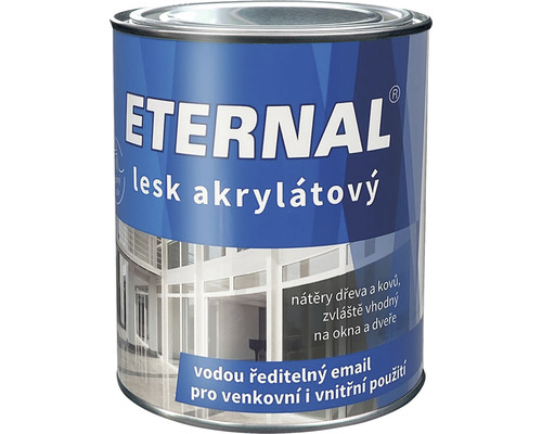 Barva univerzální ETERNAL Lesk Akrylátový červený RAL30200 0,7 kg