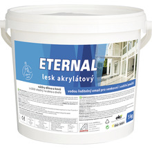 Univerzální barva Eternal lesk akrylátový bílý 5 kg