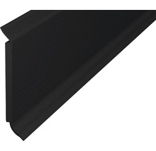 Soklová lišta s jádrem černá 60mm; 2,5m-thumb-0