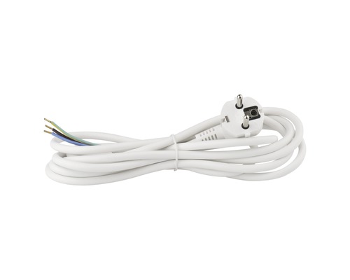 Napájecí kabel Emos Flexo 3x1,5-H05VV-F 3m bíla