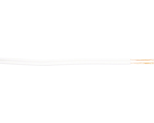 Reproduktorový kabel VM03VH-H 2x0,5 (CYH) bílý, metrážové zboží