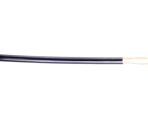 Reproduktorový kabel V03VH-H (CYH) 2x1 černý, metrážové zboží