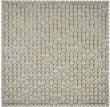 Skleněná mozaika CUBA 03C KRÉMOVÁ 30,5x30,5 cm