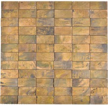 Kovová mozaika měděná 3D XK 3DR 16 28x29 cm