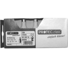 Balení pěti pojistek DII 500 V, 10 ampér