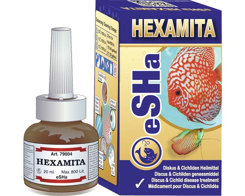 Léčiva pro terčovce ESHA Hexamita 20 ml