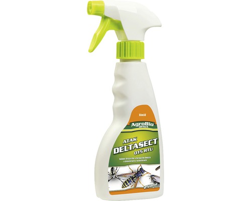 Antiparazitní přípravek ATAK DeltaSect 015 RTU 250 ml Sprej proti hmyzu v rozprašovači