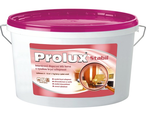 Barva na zeď Prolux STABIL bílá 15 kg + 3 kg zdarma