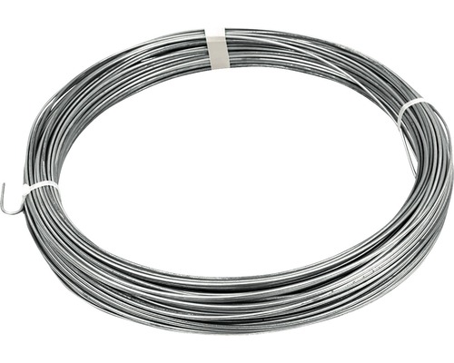 Napínací drát PILECKÝ Zn + PVC 52 m síla drátu 2,25 / 3,40 mm Role vázacího drátu z kovu
