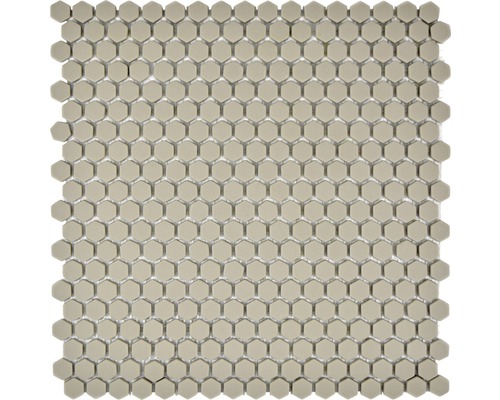 Skleněná mozaika CUBA HX13C KRÉMOVÁ 29x29,5 cm