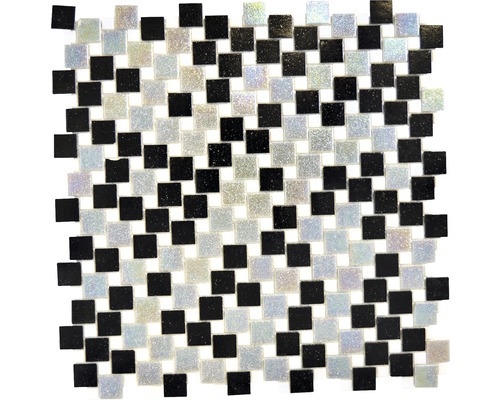 Mozaika GM K05 ŠEDOČERNÁ 31,8x31,8 cm-0