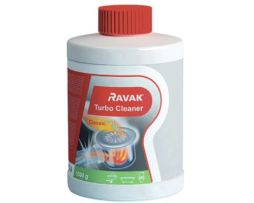 Čistící prostředek RAVAK Turbo Cleaner 1 kg X01105 RAVAK Turbo Cleaner pro koupelny a sanitární zařízení
