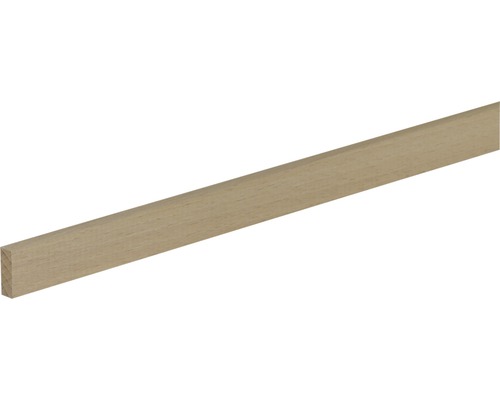 Lišta Konsta obdélníková 9 x 20 x 2400 mm, buk Dřevěná lišta z neošetřeného dřeva