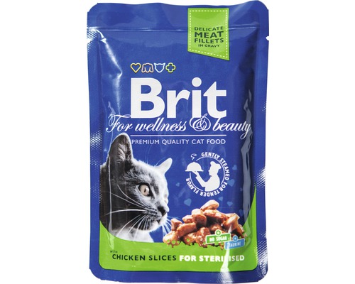 Kapsička pro kočky Brit Premium for Sterilised 100 g