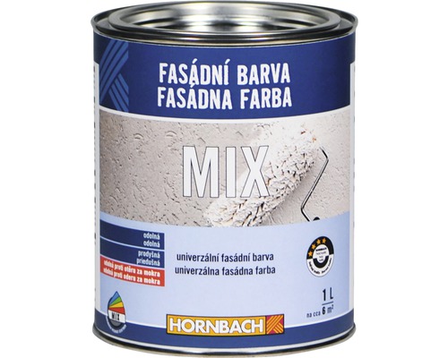 HORNBACH MIX Fasádní barva 1l báze A k namíchání-0