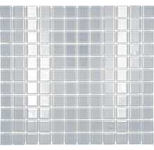 Skleněná mozaika CM 4021 světle šedá 30,5x32,5 cm-thumb-0