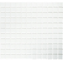Skleněná mozaika CM 4040 bílá 30,5x32,5 cm-thumb-0
