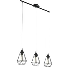 Závěsné svítidlo se třemi geometrickými stínidly