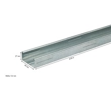 CD profil KNAUF (60/27/0,6) 4 m-thumb-4 CD profil KNAUF (60/27/0,6) 4 m-thumb-4