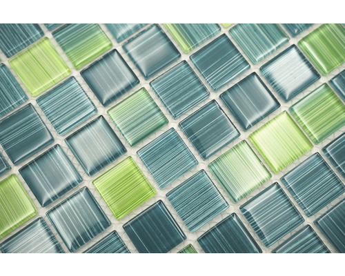 Čtvercové skleněné mozaikové dlaždice