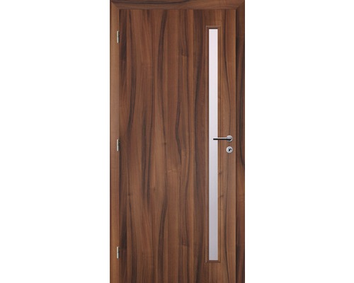 Interiérové dveře Solodoor Zenit 20 prosklené 80 L fólie ořech (VÝROBA NA OBJEDNÁVKU)-0