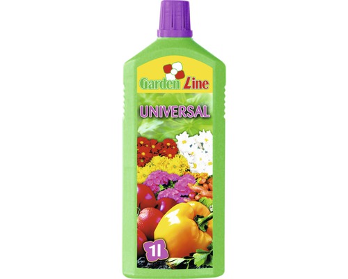 Univerzální tekuté hnojivo Garden Line v jednolitrové láhvi