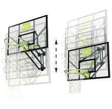 Basketbalový koš k montáži na stěnu s nastavitelnou výškou