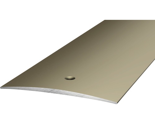 ALU přechodový profil ocel.matný 2,7m 60mm šroubovací (předvrtaný)