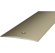 ALU přechodový profil ocel.matný 1m 50mm šroubovací (předvrtaný)-thumb-0