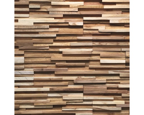 Obklad stěny z dřeva