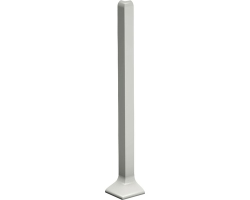 ALU Rohy k soklové liště 100mm titán