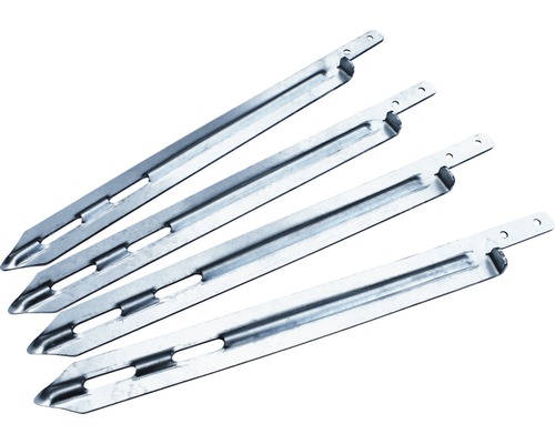 Sada kotev EXIT 4 ks Čtyři kovové zemní kotvy