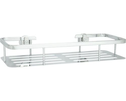 Kovová rohová police do koupelny