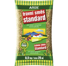 Balení Aros travní směs Standard 0,5 kilogramu pro přibližně 25 metrů čtverečních