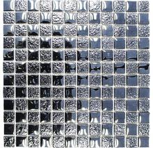 Skleněná mozaika XCM 8LU89 ČERNÁ 29,8x29,8 cm-thumb-0