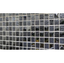 Skleněná mozaika XCM 8LU89 ČERNÁ 29,8x29,8 cm-thumb-3