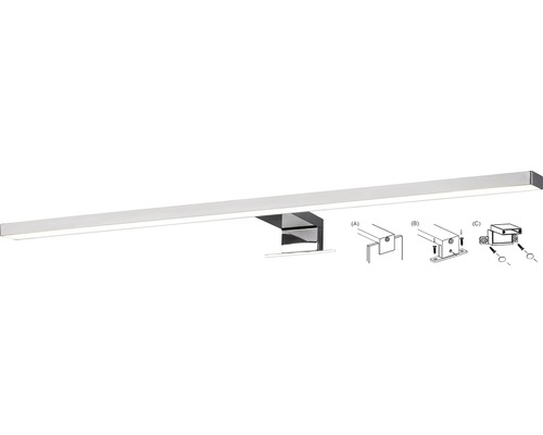 LED nástěnné svítidlo s montážním návodem