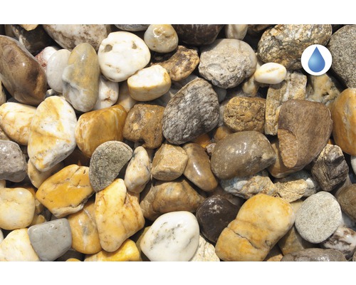 Dekorativní okrasné oblázky zblízka