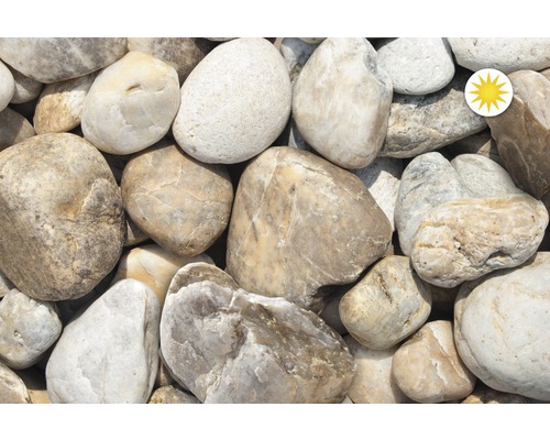 Dekorativní říční oblázky do zahrady