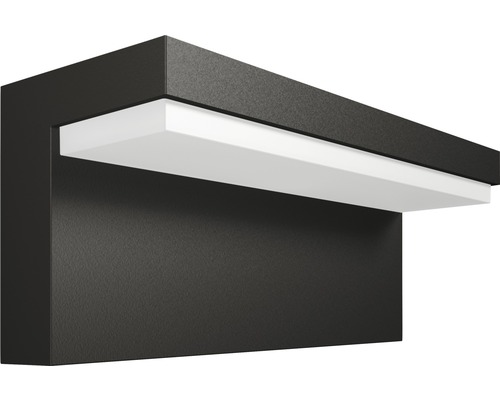 LED venkovní nástěnné osvětlení Philips 1648393P0 Bustan IP44 2x 4,5W 1000lm 2700K antracit