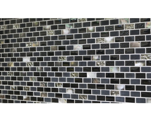 Obkladové dlaždice ze skleněné mozaiky v obdélníkovém tvaru