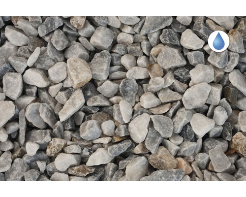 Detailní pohled na dekorační štěrk