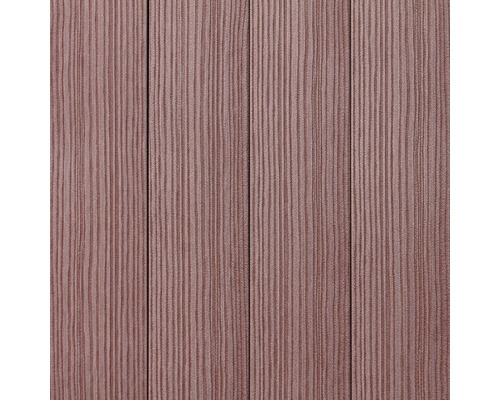 Plastová plotovka WPC PILWOOD 1200 x 120 x 12 mm, červenohnědá