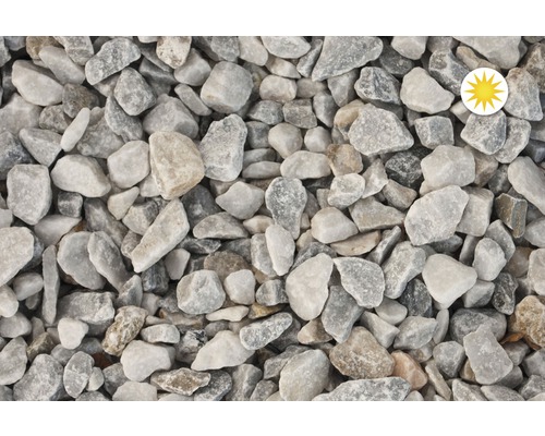 Detailní záběr ozdobného štěrku