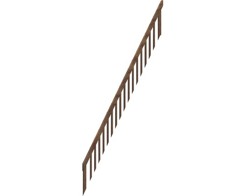 Zábradlí MEZONET ke schodům 700 x 2900 mm, smrk Zábradlí MEZONET ke schodům 700 x 2900 mm, smrk
