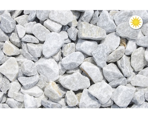 Detailní záběr mramorového štěrku