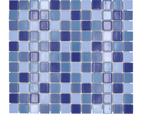 Keramická mozaika JT 250 30,5x32,5 cm mix modrá
